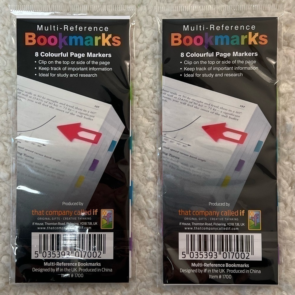 If Multi-Reference Colorful Page Markers - Picture 2 of 2
